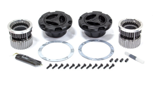 Locking Hub Kit - Premium - Manual Locking - 35 Spline - Black - Ford Fullsize Truck 2005-15 - Kit