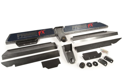 Frame Rail Brace - Frame FX - Weld-On - Steel - Natural - GM A-Body 1968-72 - Kit Frame Rail Brace - Frame FX - Weld-On - Steel - Natural - GM A-Body 1968-72 - Kit