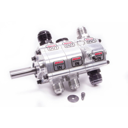 Oil Pump - R4 - Dry Sump - 3 Stage - 1.200 in Pressure - Standard Volume - Driver Side - Universal - Each Oil Pump - R4 - Dry Sump - 3 Stage - 1.200 in Pressure - Standard Volume - Driver Side - Universal - Each