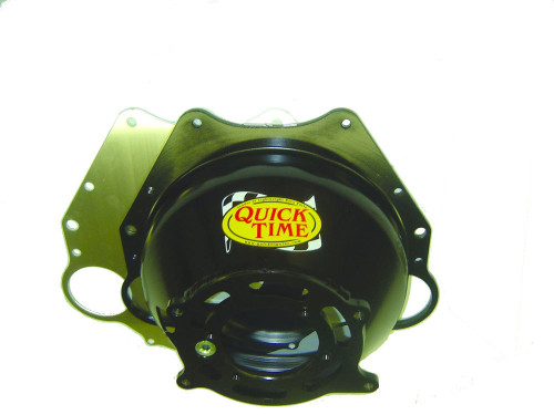 Bellhousing - Block Plate - Hardware Included - SFI 6.1 - Steel - Black Paint - Various Transmissions - BOP - Kit