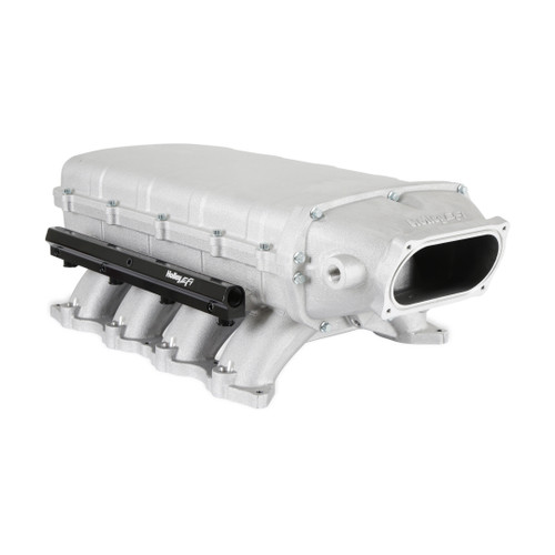 Intake Manifold - Ultra Lo-Ram - 105 x 66 mm Throttle Body Flange - Multi Port - Aluminum - Natural - Ford Coyote - Kit