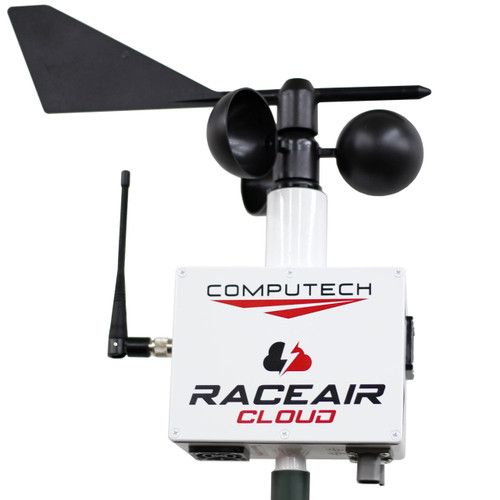 Weather Station - RaceAir Cloud Deluxe - Wind / Speed Direction - Text / Paging - Software / Pole / Hardware Included - Kit