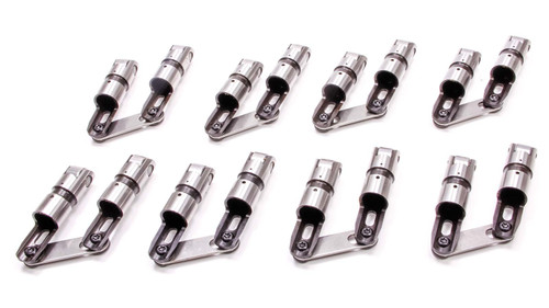 Lifter - Sportsman - Mechanical Roller - 0.842 in OD - Link Bar - Bronze Bushing Axle - Small Block Chevy - Set of 16