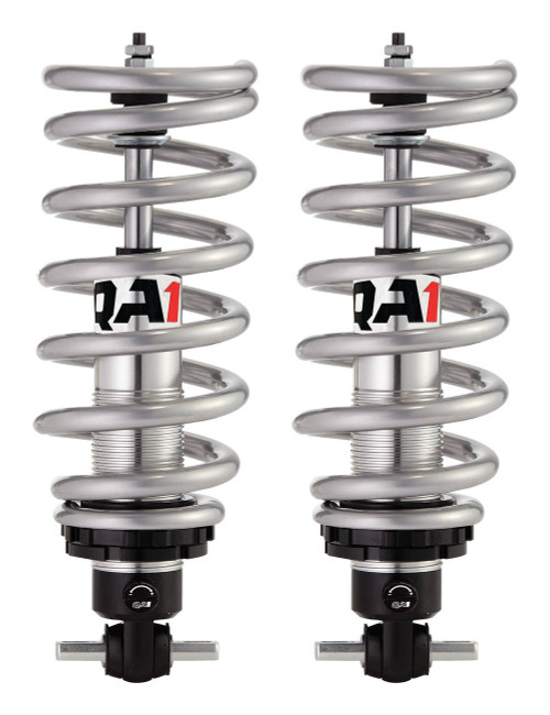 Coil-Over Shock Kit - Pro-Coil - Twintube - Single Adjustable - Aluminum Shock - Clear Anodized - Front - GM A-Body 1968-72 - Pair