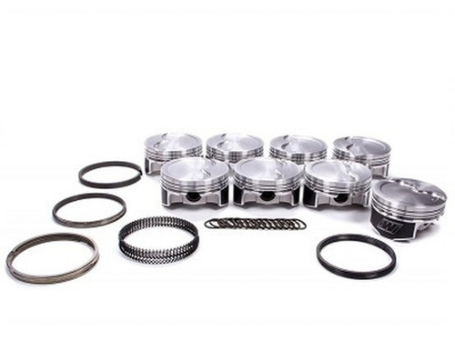Piston and Ring - Professional Series - Forged - 4.030 in Bore - 1.2 x 1.2 x 3.0 mm Ring Grooves - Plus 5.00 cc - GM LS-Series - Kit