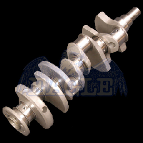 Crankshaft - 3.750 in Stroke - Internal Balance - Forged Steel - 2-Piece Seal - Mopar RB-Series / 426 Hemi - 8-Bolt Flange - Each