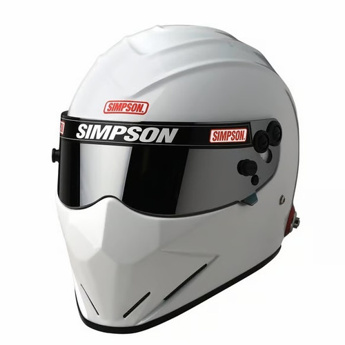Helmet - Diamondback - Snell SA2020 - Head and Neck Support Ready - White - Size 7-5/8 - Each