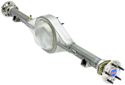 Rear Axle Housing - Ford 9 in - Axles Included - Centered - 5 x 4.50 in Hub - Steel - Natural - Ford Mustang 1964-66 - Kit