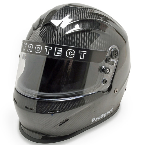 Helmet - ProSport Duckbill - Full Face - Snell SA2020 - Head and Neck Support Ready - Carbon Fiber - X-Large - Each