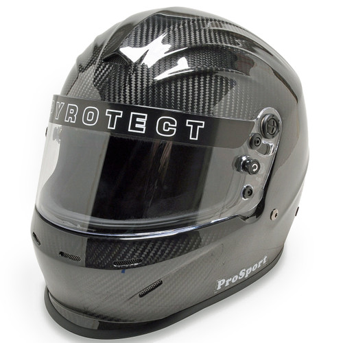 Helmet - ProSport Duckbill - Full Face - Snell SA2020 - Head and Neck Support Ready - Carbon Fiber - X-Large - Each Helmet - ProSport Duckbill - Full Face - Snell SA2020 - Head and Neck Support Ready - Carbon Fiber - X-Large - Each