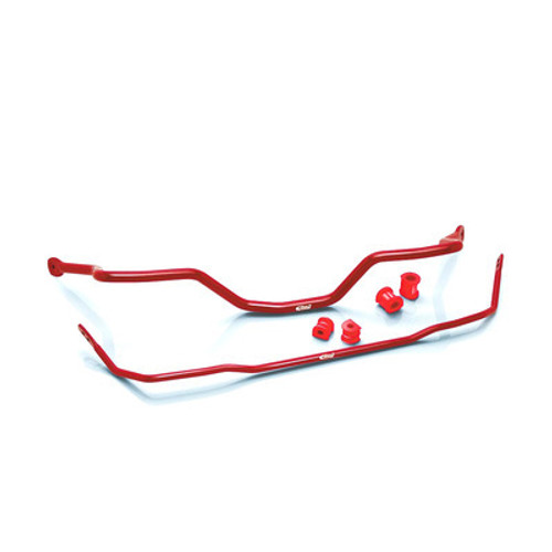 Sway Bar - Anti-Roll - Front / Rear - Steel - Red Powder Coat - Mazda Miata 1999-2005 - Kit