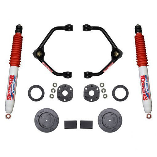 Suspension Lift Kit - 3 in Lift - Spacers / Control Arms / Rear Shocks / Hardware - Ram Fullsize Truck 2019-22 - Kit