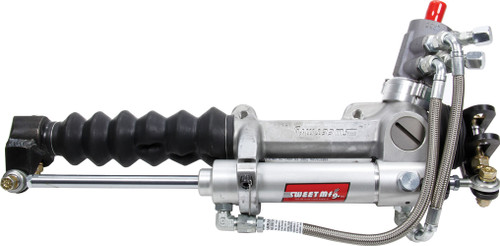 Rack and Pinion - Power - 0.220 in Servo - 4-1/2 in Speed - 19-1/4 in Center - 5/8-18 Slotted Eye Ends - Each Rack and Pinion - Power - 0.220 in Servo - 4-1/2 in Speed - 19-1/4 in Center - 5/8-18 Slotted Eye Ends - Each