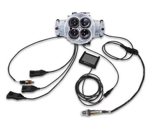 Fuel Injection - Sniper EFI - Throttle Body - Dominator Flange - Aluminum - Silver - Kit Fuel Injection - Sniper EFI - Throttle Body - Dominator Flange - Aluminum - Silver - Kit