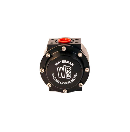 Fuel Pump - 1300 Sprint - Hex Driven - 1.300 Gear Set - In-Line - Reverse Rotation - 8 AN Female Inlet - 8 AN Female Outlet - 6 AN Female Accessory Outlets - Aluminum - Black Anodized - Gas / Methanol / E85 - Each