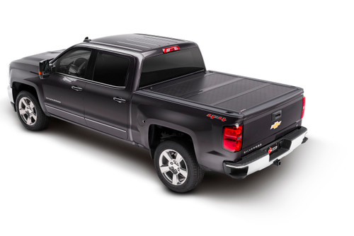 Tonneau Cover - Bakflip G2 - Folding - Clamp-On - Aluminum / Foam - Black Powder Coat - 6 ft 6 in Bed - GM Fullsize Truck 2014-19 - Kit