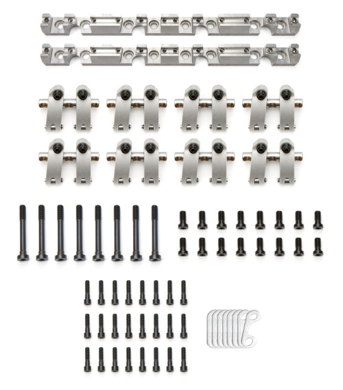 Rocker Arm - Sportsman - Shaft Mount - 1.60 Ratio - Full Roller - Aluminum - Natural - AFR Pre-Eliminator Heads - Small Block Chevy - Set of 16