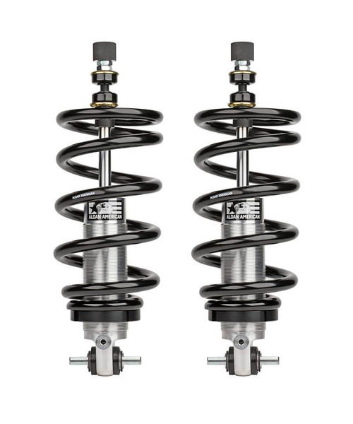 Coil-Over Shock Kit - RCX Series - Double Adjustable - Front - 450 lb/in Spring Rate - Aluminum - Black Powder Coat - GM F-Body 1970-81 - Kit
