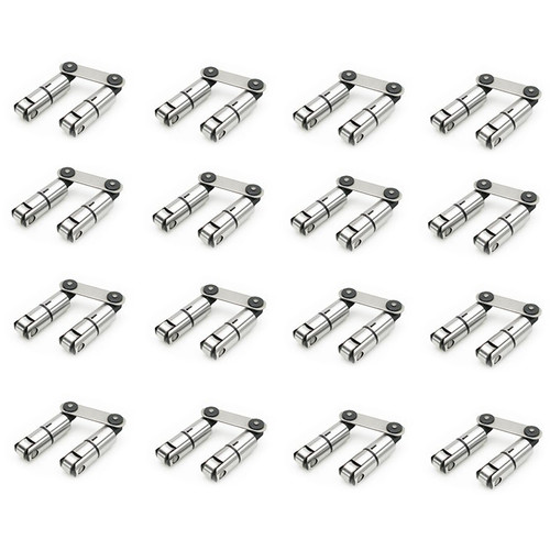 Lifter - Severe Duty - Mechanical Roller - 0.842 in OD - Link Bar - HIPPO - GM LS-Series - Set of 16