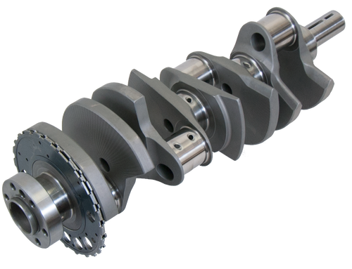 Crankshaft - 4.000 in Stroke - Internal Balance - 24X Reluctor - Billet Steel - 1-Piece Seal - GM LS-Series - Each