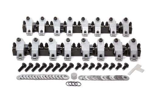 Rocker Arm - Shaft Mount - 1.80 Ratio - Full Roller - Aluminum - Natural - GM LS-Series - LS7 - Kit Rocker Arm - Shaft Mount - 1.80 Ratio - Full Roller - Aluminum - Natural - GM LS-Series - LS7 - Kit