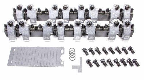 Rocker Arm - Shaft Mount - 1.60 / 1.50 Ratio - Full Roller - Aluminum - Natural - AFR 227 / 235 - Small Block Chevy - Kit