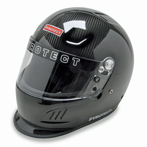 Helmet - ProAir Duckbill - Full Face - Snell SA2020 - Head and Neck Support Ready - Carbon Fiber - Medium - Each