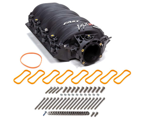 Intake Manifold - LSXR - 102 mm Throttle Body Flange - Raised Rectangle Port - Multi Port - Plastic - Black - LS7 - GM LS-Series - Each