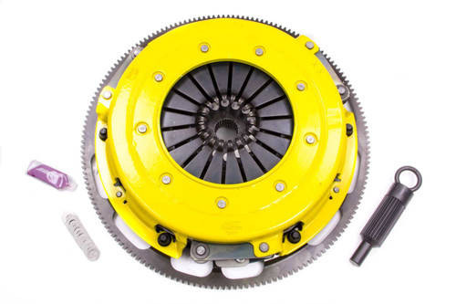 Clutch Kit - Heavy Duty - Twin Disc - 1-1/8 in x 26 Spline - Rigid Hub - Flywheel - Organic - GM LS-Series - Kit