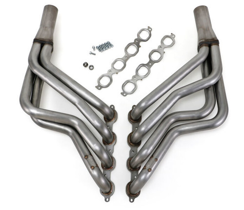 Headers - Long Tube - 1-7/8 in Primary - 3 in Collector - Stainless - Natural - GM GenV LT-Series - GM A-Body 1964-72 / F-Body 1970-81 - Pair