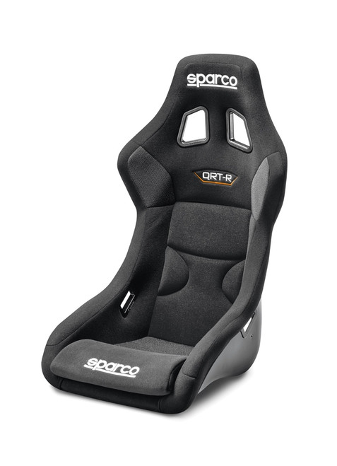 Seat - QRT-R - Non-Reclining - Side Bolsters - Harness Openings - Fiberglass Composite - Fire-Retardant Non-Slip Fabric - Cloth - Black - Each Seat - QRT-R - Non-Reclining - Side Bolsters - Harness Openings - Fiberglass Composite - Fire-Retardant Non-Slip Fabric - Cloth - Black - Each