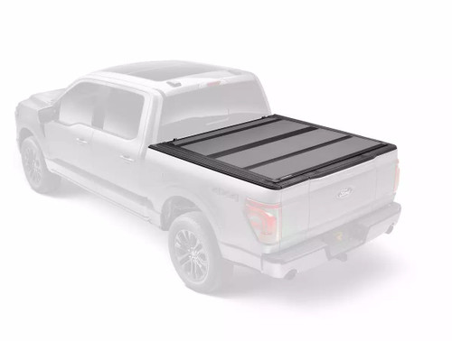 Tonneau Cover - Bakflip MX4 - Folding - Clamp-On - Aluminum / Foam - Black Powder Coat - 5 ft Bed - Ford Midsize Truck 2024 - Kit