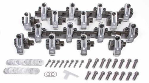 Rocker Arm - Shaft Mount - 1.70 Ratio - Full Roller - Aluminum - Natural - Dart Iron Eagle - Big Block Chevy - Kit