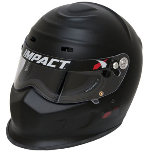 Helmet - Champ - Full Face - Snell SA2020 - Head and Neck Support Ready - Flat Black - Large - Each