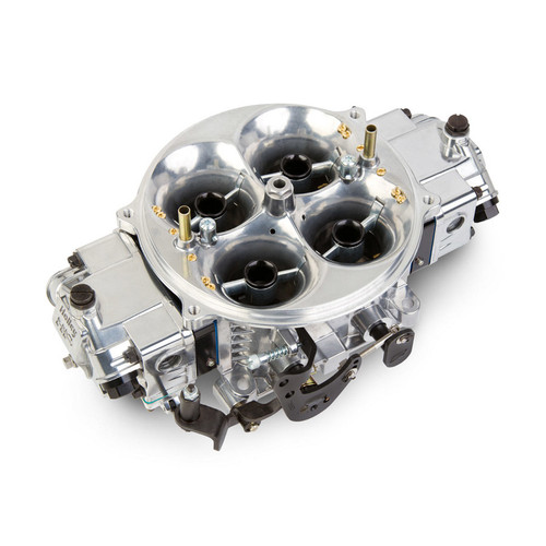 Carburetor - Gen 3 Ultra Dominator - 4-Barrel - 1050 CFM - Dominator Flange - No Choke - Mechanical Secondary - Dual Inlet - Black / Silver - Each