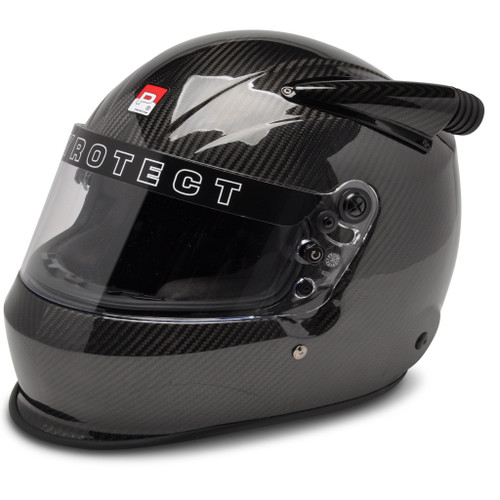 Helmet - Ultra Sport - Full Face - Snell SA2020 - Head and Neck Support Ready - Carbon Fiber - Large - Each