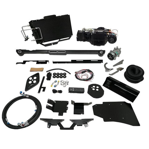 Air Conditioning System - Gen IV SureFit - Evaporator / Compressor / Condenser / Drier / Lines / Hardware - Chevy Impala 1965-66 - Kit