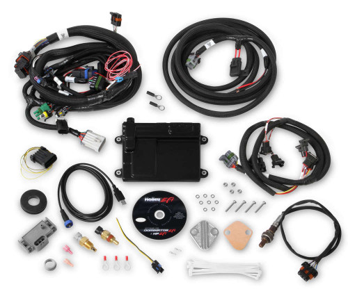 Engine Control Module - HP EFI - Wiring Harness - NTK Oxygen Sensor - Ford Multi Port Fuel Injection - Each