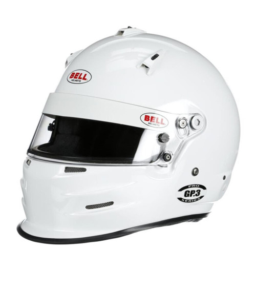 Helmet - GP3 Sport - Snell SA2020 - Head and Neck Support Ready - White - Medium - Each