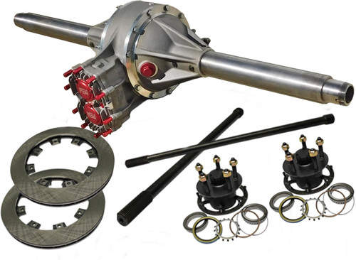 Rear Axle Assembly - 2 in Offset Pinion - 10 in Ring Gear - 4.86 Ratio Standard - Hubs / Rotors - 60 in Wide - Kit