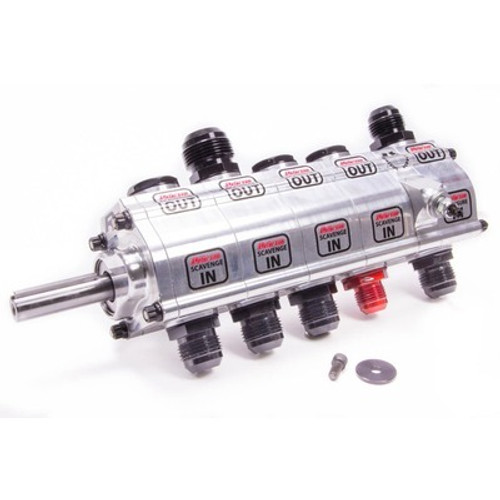 Oil Pump - R4 - Dry Sump - 5 Stage - 1.200 in Pressure - Standard Volume - Driver Side - Universal - Each Oil Pump - R4 - Dry Sump - 5 Stage - 1.200 in Pressure - Standard Volume - Driver Side - Universal - Each