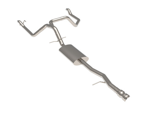 Exhaust System - Cat-Back - 3 in Tailpipe - 3 in Polished Tips - Stainless - Natural - GM GenV LT-Series - GM Fullsize Truck 2019-20 - Kit