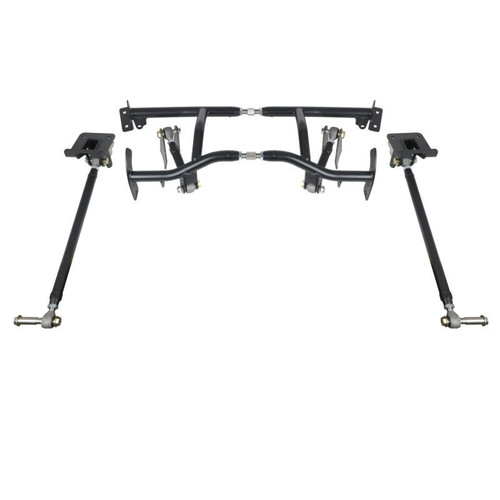 Suspension Handling Kit - 4-Link System - Bolt-On - Brackets / Hardware Included - Steel - Black Powder Coat - GM F-Body 1970-81 - Kit