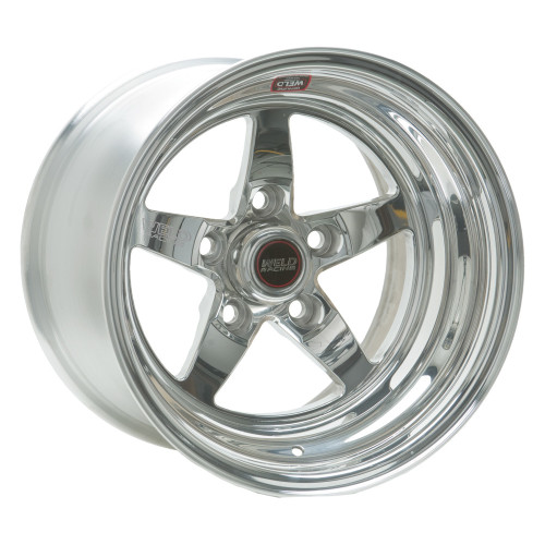 Wheel - RT-S S71 - 18 x 12 in - 6.700 in Backspacing - 5 x 4.75 in Bolt Pattern - Medium Pad - Aluminum - Polished - Each