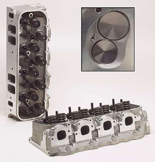 Cylinder Head - Pro 1 - Assembled - 2.250 / 1.880 in Valves - 310 cc Intake - 121 cc Chamber - 1.550 in Springs - Aluminum - Big Block Chevy - Each