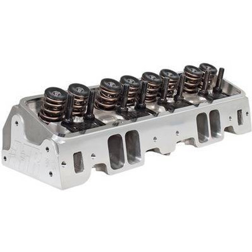 Cylinder Head - Eliminator Race - Assembled - 2.125 / 1.600 in Valves - 245 cc Intake - 70 cc Chamber - 1.550 in Springs - Angle Plug - Aluminum - Small Block Chevy - Pair Cylinder Head - Eliminator Race - Assembled - 2.125 / 1.600 in Valves - 245 cc Intake - 70 cc Chamber - 1.550 in Springs - Angle Plug - Aluminum - Small Block Chevy - Pair