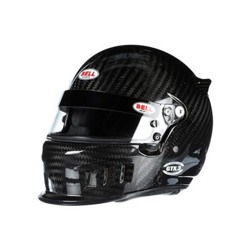 Helmet - GTX3 - Full Face - Snell SA2020 - FIA Approved - Head and Neck Support Ready - Carbon Fiber - Size 7-3/8 Plus - Each