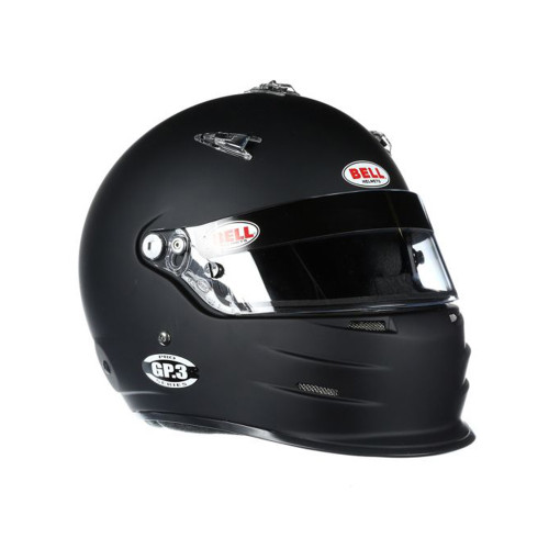 Helmet - GP3 Sport - Snell SA2020 - Head and Neck Support Ready - Flat Black - X-Large - Each