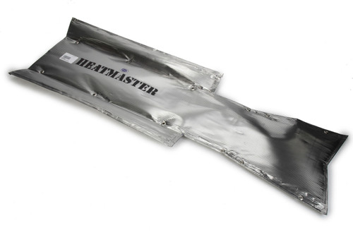 Transmission Tunnel Heat Shield - Heatmaster - Self Adhesive Backing - Aluminized Fiberglass - Silver - GM LS-Series - Chevy Corvette 1997-2017 - Kit Transmission Tunnel Heat Shield - Heatmaster - Self Adhesive Backing - Aluminized Fiberglass - Silver - GM LS-Series - Chevy Corvette 1997-2017 - Kit
