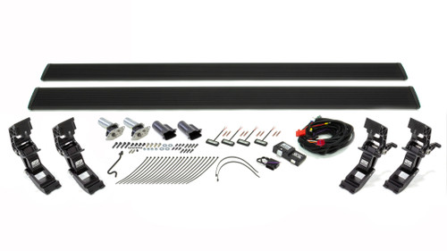 Step Bars - PowerStep - Power-Deploying - Mount Kit Included - Aluminum - Black Anodized - GM Fullsize SUV 2015-19 - Pair